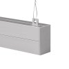 LED hliníkový profil KLUŚ 4050-W |stříbrná anoda