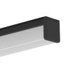 LED hliníkový profil KLUŚ GIZA |černá anoda