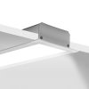 LED hliníkový profil KLUŚ LARKO-50 |stříbrná anoda