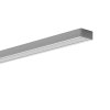 LED hliníkový profil KLUŚ MICRO-H |stříbrná anoda