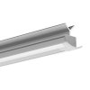 LED hliníkový profil KLUŚ POR |stříbrná anoda
