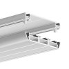 LED hliníkový profil KLUŚ TETRA-78 |stříbrná anoda