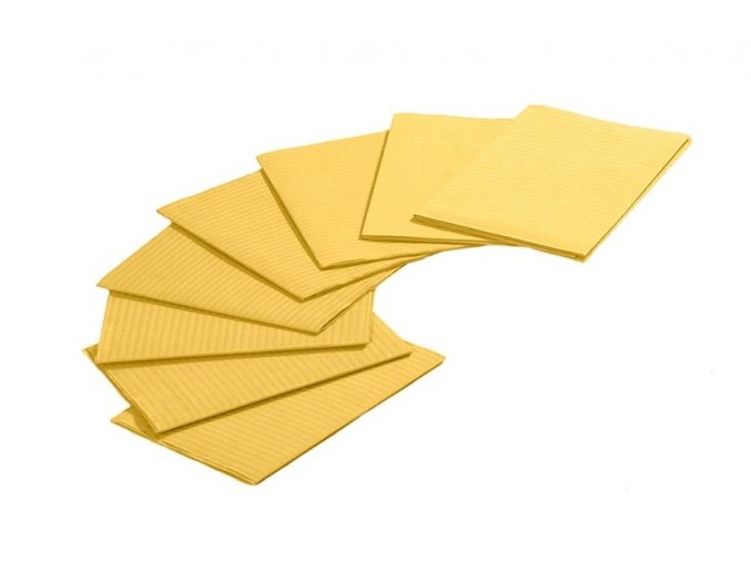 Jednorázové podložky žluté 80 ks