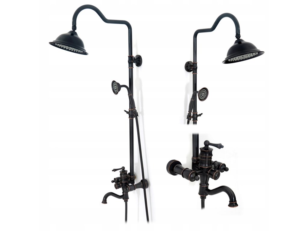 Súprava sprcha zásobník Zásobník VINTAGE Retro REA_0