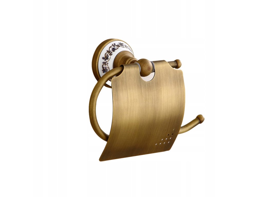 Vintage držiak na toaletný papier povrchová úprava na_0