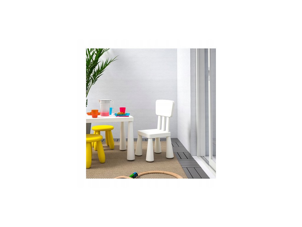 Detská stolička Ikea Mammut White VYPR - WWW.KAMENIK.SK