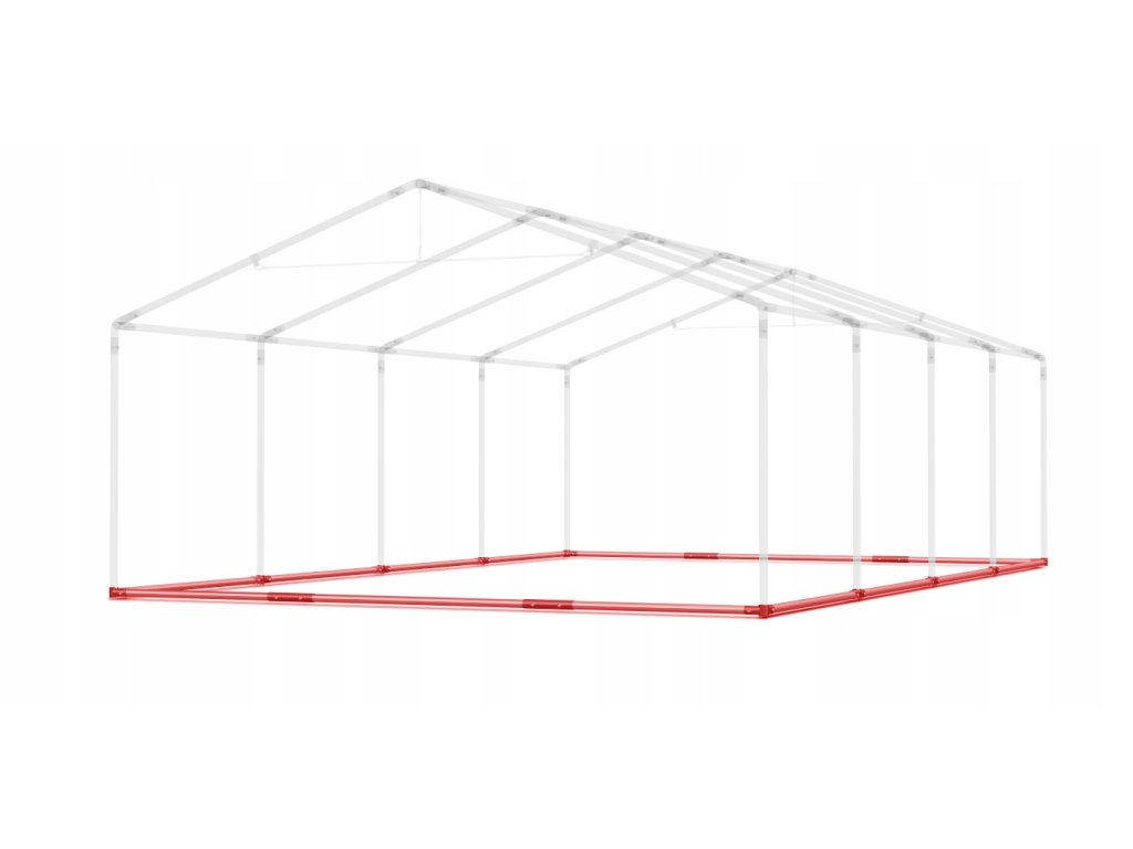 Predajný stan, altánok - Soklová lišta posilňujúca stan 6x8_0