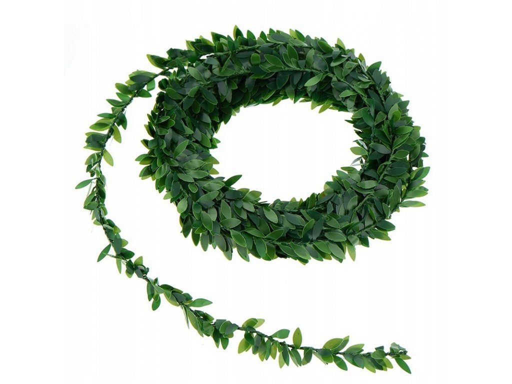 7,5 m umelé zelené listy Ivy_0