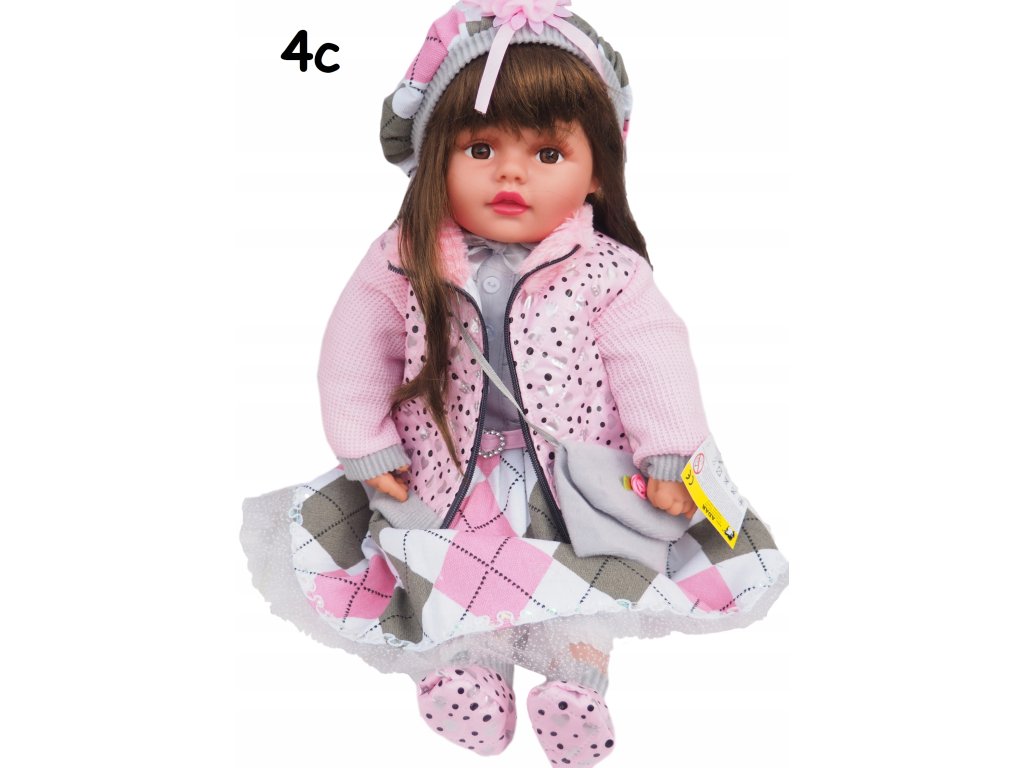 VEĽKÝ DOLL 60 CM, REPRODUKTY A ZPENIA, BABY, 4b DOLLS_1