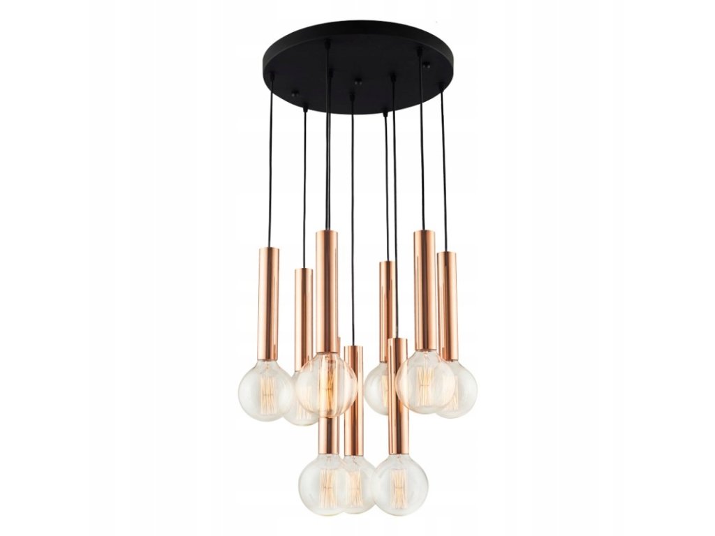 LAMPA VINTAGE ČIERNE ZLATO 6445-9A MEDI PROMO_0