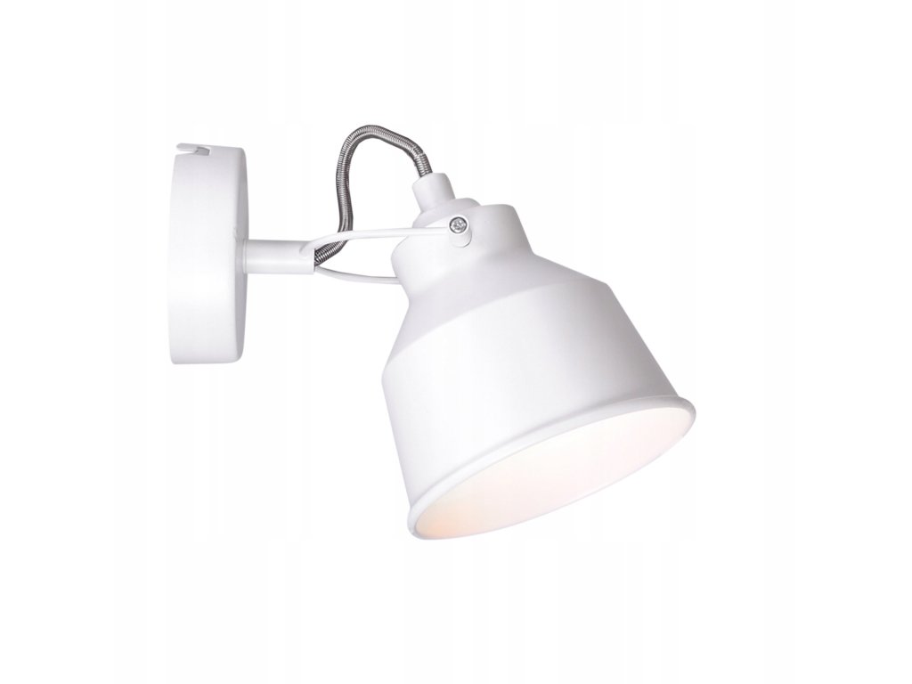 Bielu stenu svetlo lampy sconce Vintage E14 LED POLUX_0
