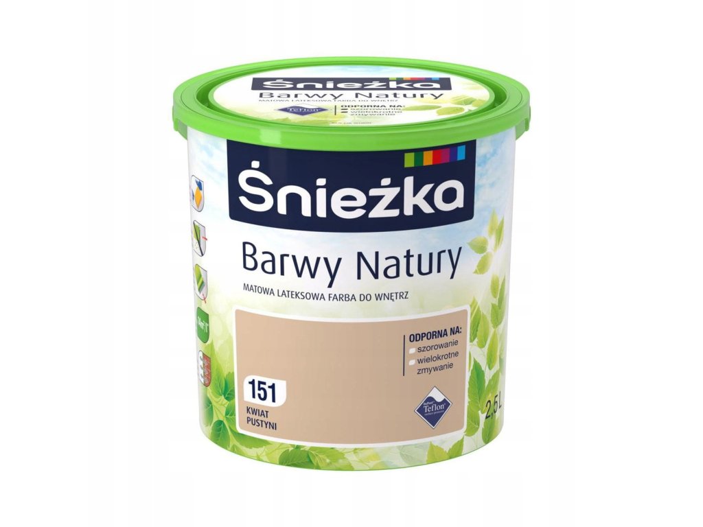 Farba na -  Śnieżka Colors of Nature Desert Flower 151 2,5L_0