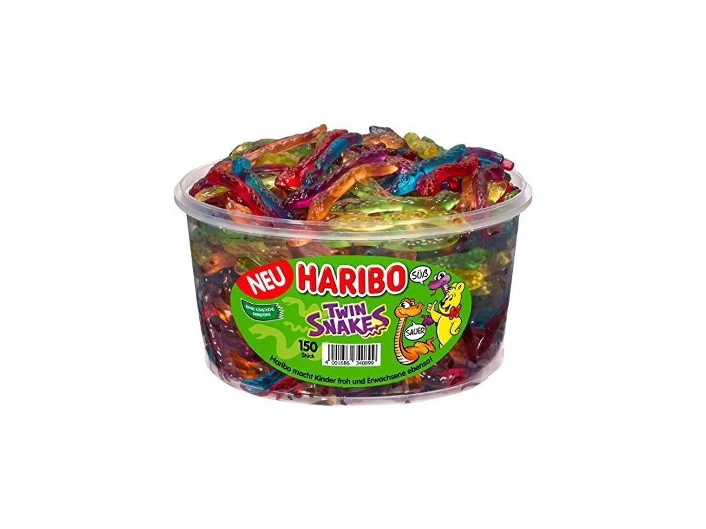 Haribo Twin Snakes Snakes Male Hadice 150ks Www Kamenik Sk