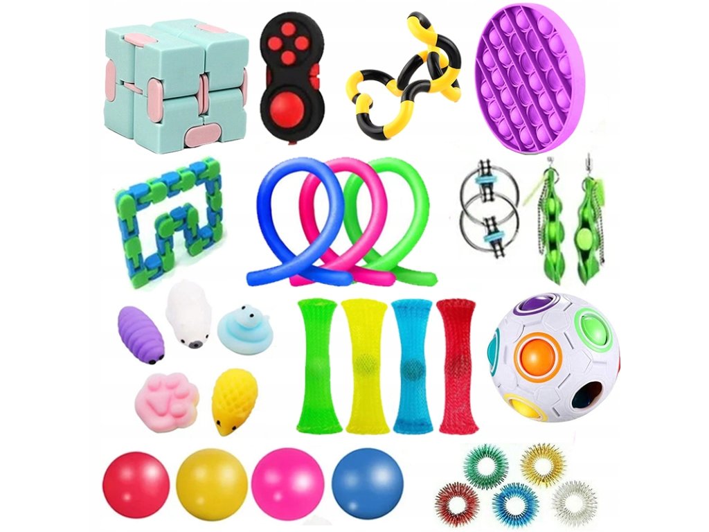 TOY STORY 30PCS Fidget Bubble Toys Set pre deti WWW.KAMENIK.SK