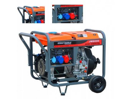 Elektrocentrála - Dieselový agregát 8 kW 230 / 380V Mega Power *_0