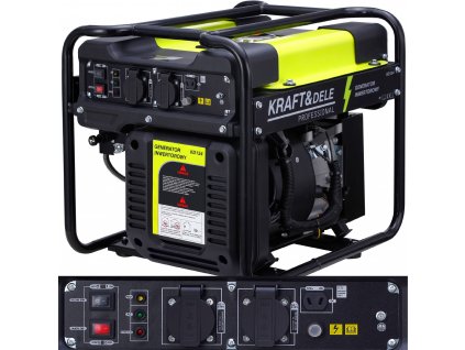 Elektrocentrála - Generátor generátora Inverter Generátor 3500W *_0