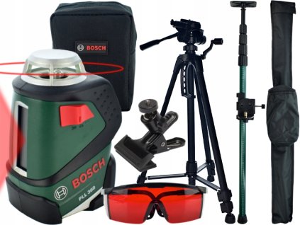 Krížový laser - Cross Laser Bosch PLL 360 Statíčko Pole_0