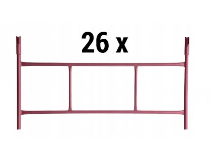 Lešenie - VARŠAVSKÉ LEŠENIE sada 26 rámov_0