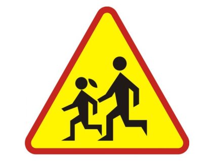 Dopravná značka A-17 Deti 60 cm typ I_0