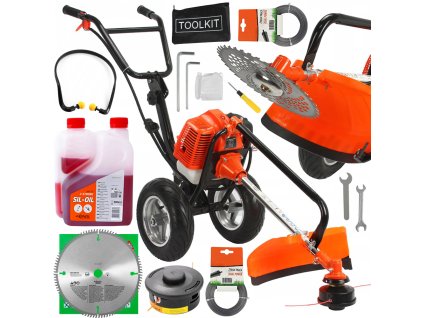 Krovinorez -  REZACÍ DÉMON NA KOLE SADA NA NOŽOVÉ PÍLY_0