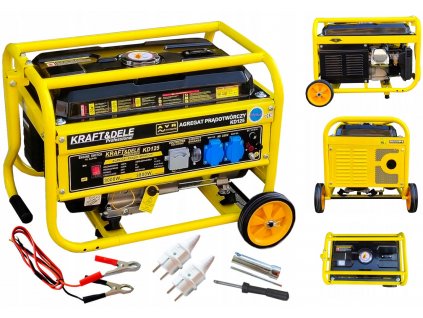 SADA GENERÁTORA 7KM 230V GENERÁTOR 3,8 KW AVR *_0