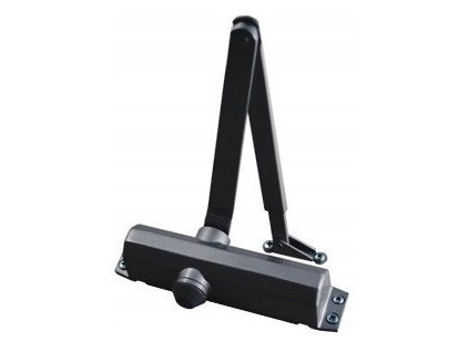 ZATVORAČ DVERÍ ASSA ABLOY DC110 9005 ČIERNE RAMENO_0