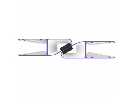 2 ks Magnetické tesnenie pre kabínu 185cm 4mm_0