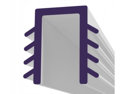 KLINOVÉ TESNENIE sprchová kabína 2x200cm UK-02_0