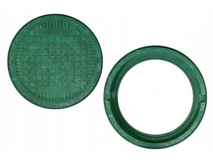 PLASTOVÝ kryt šachty 75 cm v studniach žumpy_0