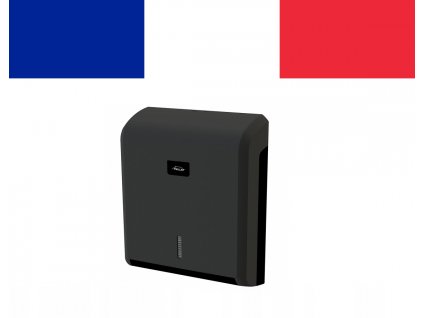 Čierny matný dávkovač papierových utierok na pelety_0