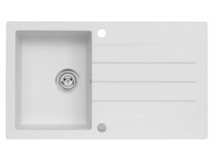 MODERNO SINK GRANITE ANNIE 100 ČISTÉ BIELE 86x50_0