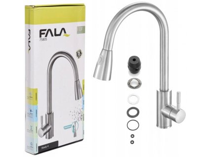 KUCHYNSKÝ faucet INOX OCELOVÝ výsuvný výtok 4_0