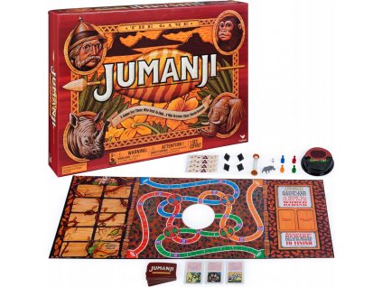 Jumanji Board Game Adventure Spin Master
