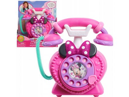 Mouse Minnie telefón s rotačným štítom Dauglane