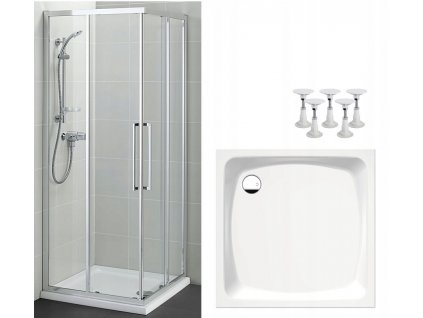 Nemecký sprchovací kút, škrupina 90x90, brodisko_0