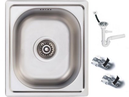 Drezový mini tenký oceľový drez 33x38_1