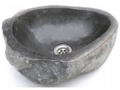 Kamenné umývadlo na dosku z riečneho kameňa_0