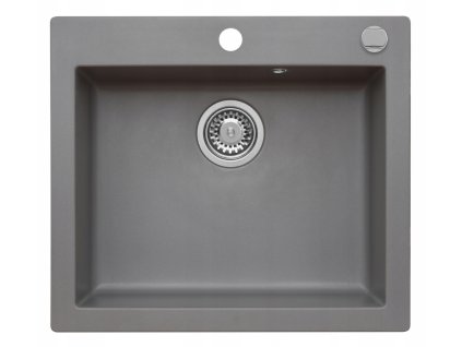 MODERNO SINK GRANITE ANNIE 60 GREY MET POP-UP_0