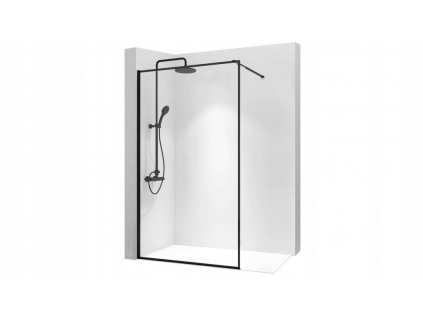 REA BLER BLACK Vstavaná stena 90x195cm s povrchovou úpravou_0