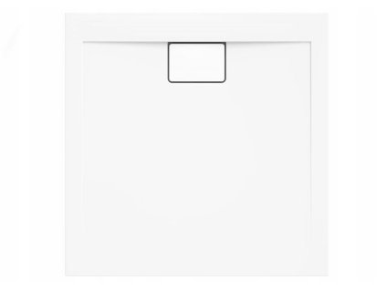 Vegar biela hranatá sprchová vanička 80x80x1,5x4,5 cm + sifón_2