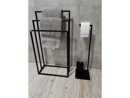 Držiak na uteráky, WC, stojan na papier, súprava_0