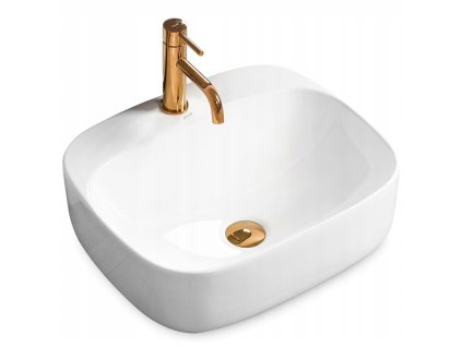 Keramická doska LUIZA 50 Biele umývadlo - REA_0