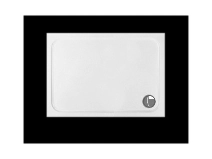 Plochá sprchová vanička 130x100 ULTRA 3 cm so sifónom_1