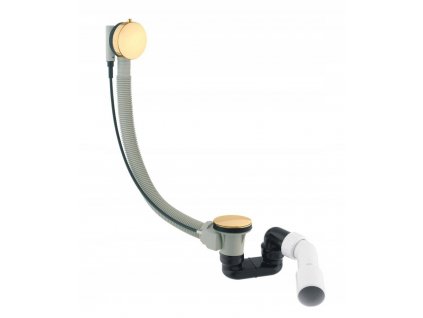 Sifón wannowy automatické ZLATÝ PVD, OMNIRES TK104_4