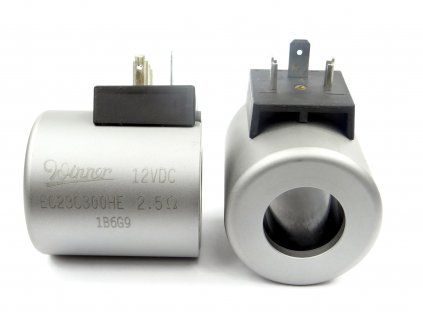 Cievka elektromagnetický Ventil 12V DC 30 wattov Fi 23 mm_0