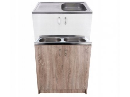 SKRINKA POD DREZOM 80x50 + drezový nasávací sifón_1