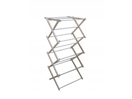 Drevený vertikálny sušič bielizne EKO 120 cm_0