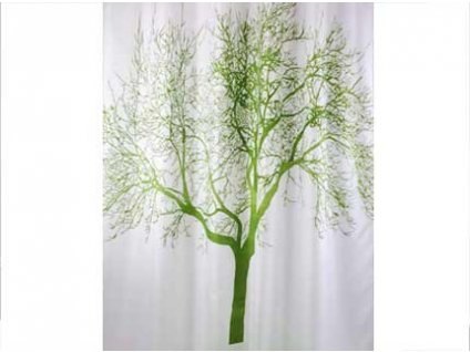 Sprchový záves zelený_0