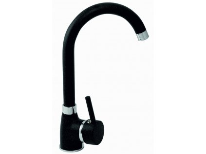 Faucet s čiernym žulovým drezom Kuchynský faucet Algea_0