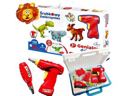 Vzdelávacia súprava pre deti ZOO 3D mozaika 124 ks VYPR